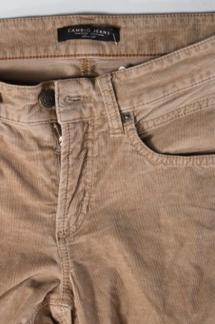 Pantaloni de velvet de femei Cambio, Mărime M, Culoare Bej, Preț 100,66 Lei