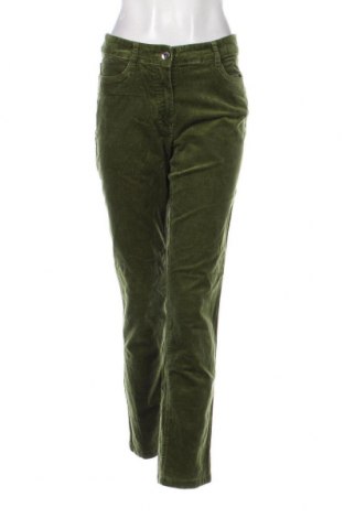 Pantaloni de velvet de femei Canda, Mărime S, Culoare Verde, Preț 22,89 Lei