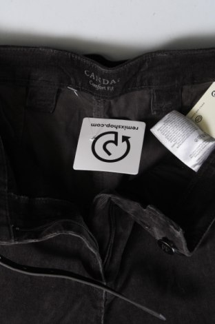 Γυναικείο κοτλέ παντελόνι Canda, Μέγεθος S, Χρώμα Γκρί, Τιμή 5,69 €