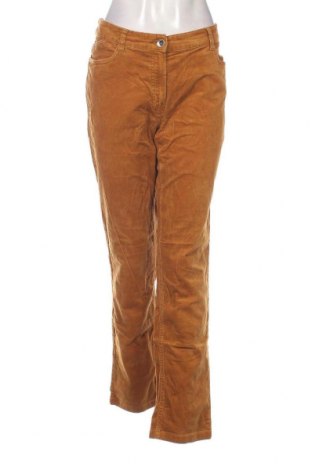 Pantaloni de velvet de femei Canda, Mărime M, Culoare Bej, Preț 26,71 Lei
