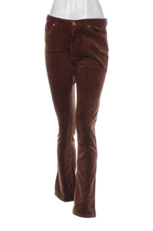 Pantaloni de velvet de femei Easy Wear, Mărime M, Culoare Maro, Preț 24,99 Lei