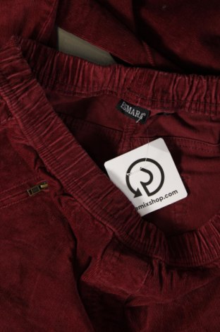 Pantaloni de velvet de femei Esmara, Mărime L, Culoare Roșu, Preț 26,71 Lei