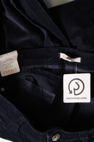 Γυναικείο κοτλέ παντελόνι Esprit, Μέγεθος S, Χρώμα Μπλέ, Τιμή 11,51 €