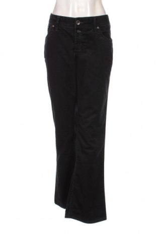 Γυναικείο κοτλέ παντελόνι Esprit de Corp, Μέγεθος XL, Χρώμα Μαύρο, Τιμή 14,28 €
