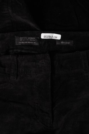 Γυναικείο κοτλέ παντελόνι Gerry Weber, Μέγεθος S, Χρώμα Μαύρο, Τιμή 7,99 €