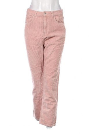 Pantaloni de velvet de femei Gina Tricot, Mărime S, Culoare Roz, Preț 26,65 Lei