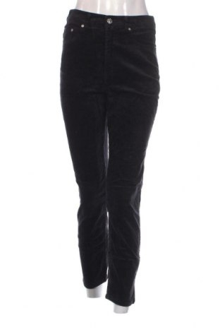 Pantaloni de velvet de femei H&M Divided, Mărime M, Culoare Negru, Preț 26,71 Lei