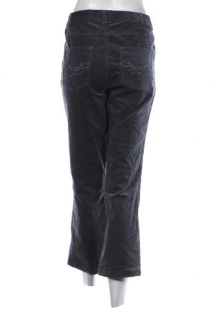 Pantaloni de velvet de femei Helena Vera, Mărime L, Culoare Albastru, Preț 21,99 Lei