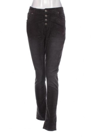 Pantaloni de velvet de femei House Of Lola, Mărime XL, Culoare Gri, Preț 53,95 Lei