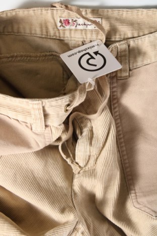 Damen Cordhose Jackpot, Größe M, Farbe Beige, Preis € 2,99