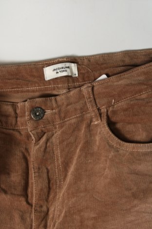 Pantaloni de velvet de femei Jacqueline De Yong, Mărime M, Culoare Bej, Preț 31,48 Lei