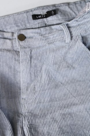 Pantaloni de velvet de femei LMTD, Mărime M, Culoare Albastru, Preț 26,97 Lei