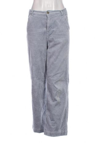 Pantaloni de velvet de femei LMTD, Mărime M, Culoare Albastru, Preț 26,97 Lei