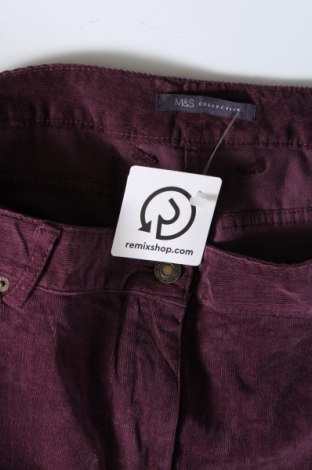 Дамски джинси Marks & Spencer, Размер XL, Цвят Лилав, Цена 12,15 лв.