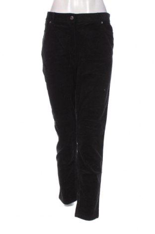 Pantaloni de velvet de femei Marks & Spencer, Mărime L, Culoare Negru, Preț 27,53 Lei