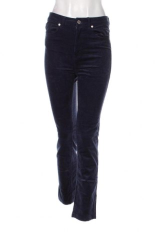 Pantaloni de velvet de femei Marks & Spencer, Mărime M, Culoare Albastru, Preț 25,76 Lei