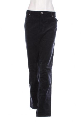 Γυναικείο κοτλέ παντελόνι Marks & Spencer, Μέγεθος XXL, Χρώμα Μπλέ, Τιμή 6,68 €