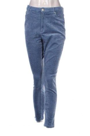 Pantaloni de velvet de femei Monki, Mărime M, Culoare Albastru, Preț 23,99 Lei