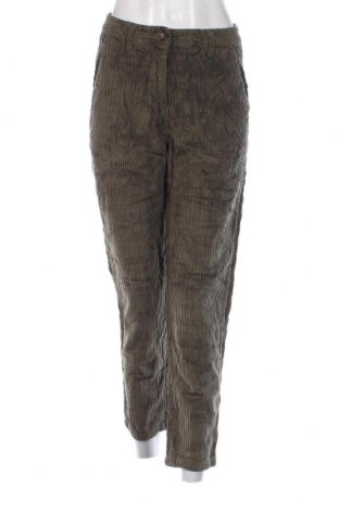 Pantaloni de velvet de femei Monoprix Femme, Mărime M, Culoare Verde, Preț 26,97 Lei