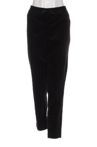 Pantaloni de velvet de femei Noom, Mărime L, Culoare Negru, Preț 100,66 Lei