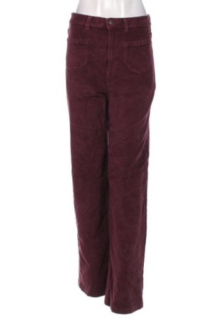 Pantaloni de velvet de femei ONLY, Mărime M, Culoare Mov, Preț 24,87 Lei