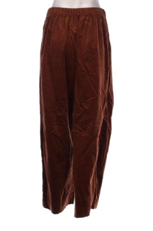 Pantaloni de velvet de femei Oysho, Mărime L, Culoare Maro, Preț 134,87 Lei