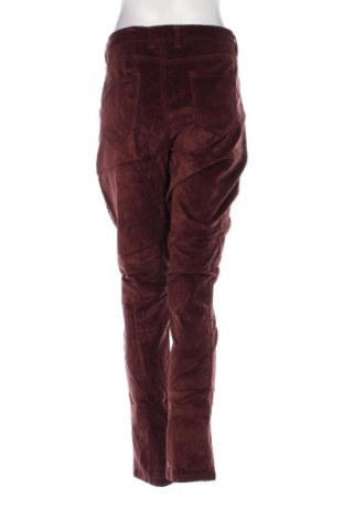 Pantaloni de velvet de femei R essentiel by La Redoute, Mărime XL, Culoare Roșu, Preț 37,99 Lei