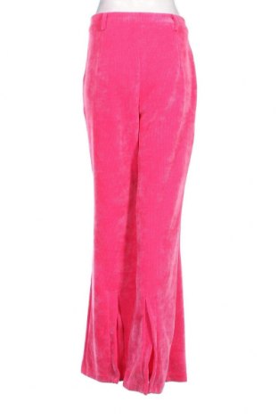 Pantaloni de velvet de femei Reserved, Mărime L, Culoare Roz, Preț 100,39 Lei
