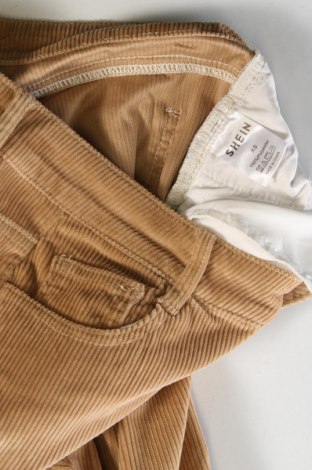 Дамски джинси SHEIN, Размер XS, Цвят Бежов, Цена 7,83 лв.