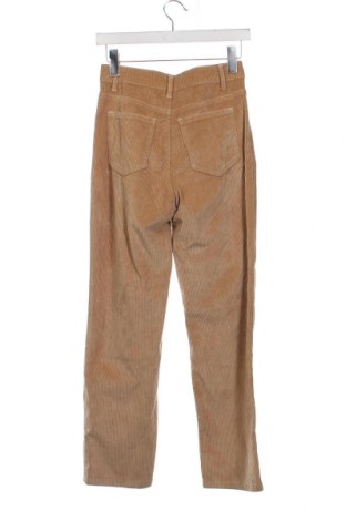 Pantaloni de velvet de femei SHEIN, Mărime XS, Culoare Bej, Preț 24,80 Lei