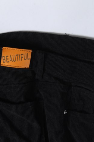 Γυναικείο κοτλέ παντελόνι SHEIN, Μέγεθος XL, Χρώμα Μαύρο, Τιμή 4,66 €