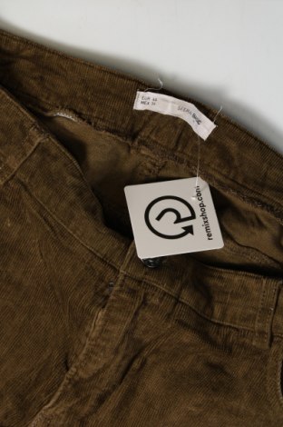 Pantaloni de velvet de femei Sfera, Mărime XL, Culoare Maro, Preț 38,16 Lei