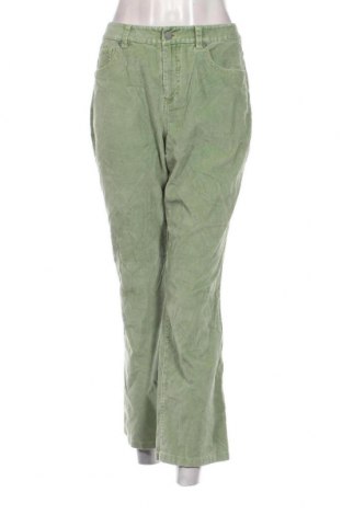 Pantaloni de velvet de femei Sigrid Olsen, Mărime M, Culoare Verde, Preț 73,81 Lei
