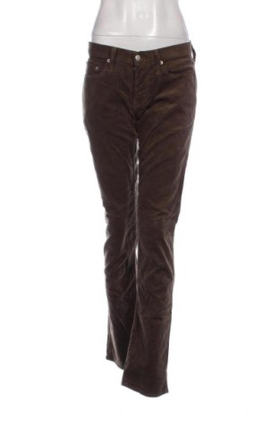 Pantaloni de velvet de femei Sisley, Mărime M, Culoare Maro, Preț 73,81 Lei