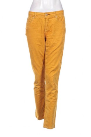 Pantaloni de velvet de femei Street One, Mărime L, Culoare Galben, Preț 40,46 Lei
