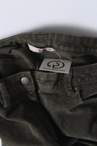 Pantaloni de velvet de femei Tu, Mărime M, Culoare Verde, Preț 32,43 Lei