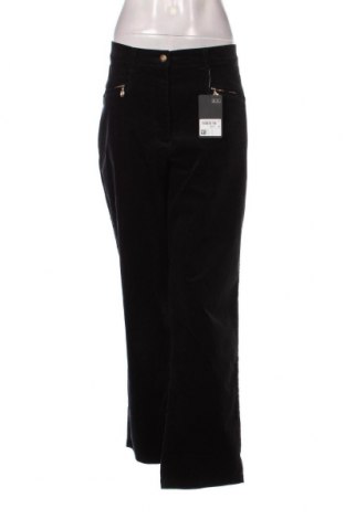 Pantaloni de velvet de femei Ulla Popken, Mărime XXL, Culoare Negru, Preț 79,54 Lei