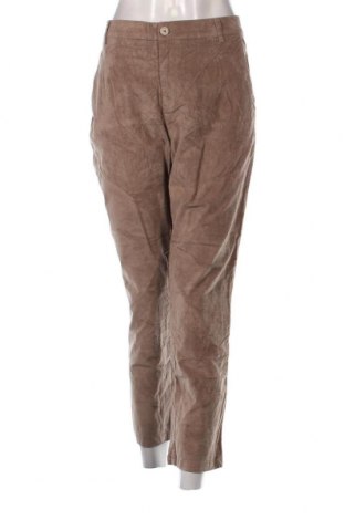 Pantaloni de velvet de femei United Colors Of Benetton, Mărime L, Culoare Maro, Preț 32,37 Lei