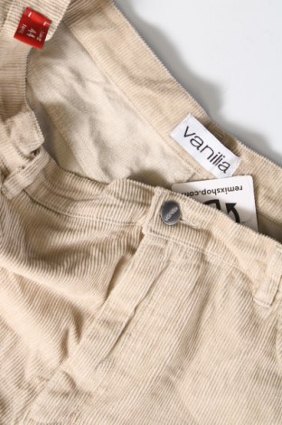 Γυναικείο κοτλέ παντελόνι Vanilia, Μέγεθος XL, Χρώμα  Μπέζ, Τιμή 7,18 €