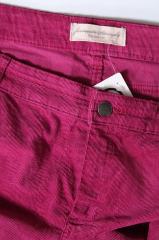 Γυναικείο κοτλέ παντελόνι Yessica, Μέγεθος XXL, Χρώμα Βιολετί, Τιμή 7,18 €