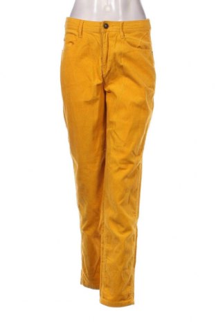 Pantaloni de velvet de femei Yessica, Mărime S, Culoare Galben, Preț 22,89 Lei