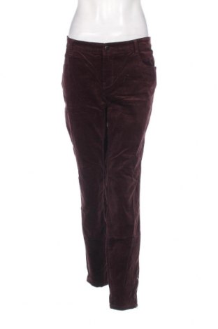 Pantaloni de velvet de femei Yessica, Mărime XL, Culoare Maro, Preț 42,93 Lei
