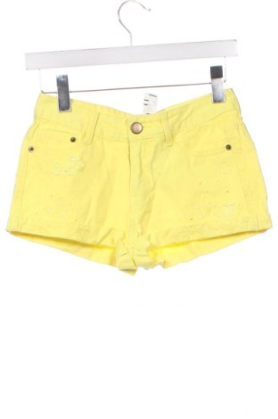 Pantaloni scurți de femei, Mărime S, Culoare Galben, Preț 28,55 Lei