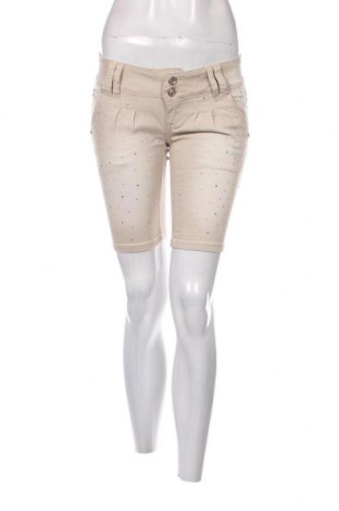 Γυναικείο κοντό παντελόνι, Μέγεθος S, Χρώμα  Μπέζ, Τιμή 5,70 €