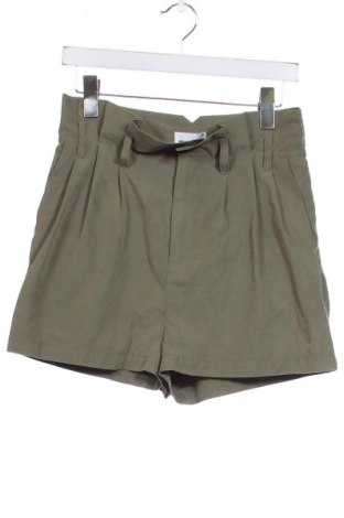 Дамски къс панталон Gina Tricot, Размер XS, Цвят Зелен, Цена 9,60 лв.