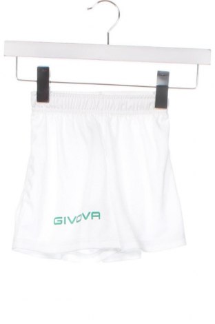 Kinder Shorts Givova, Größe 3-4y/ 104-110 cm, Farbe Weiß, Preis 3,99 €