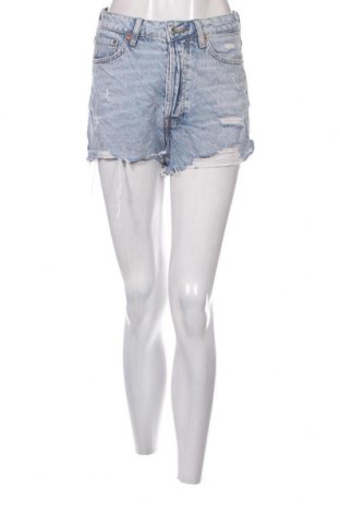 Pantaloni scurți de femei H&M, Mărime S, Culoare Albastru, Preț 79,67 Lei