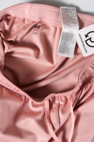 Дамски къс панталон H&M Sport, Размер M, Цвят Пепел от рози, Цена 8,55 лв.
