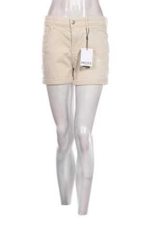 Damen Shorts Pieces, Größe M, Farbe Ecru, Preis € 5,22