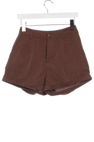 Γυναικείο κοντό παντελόνι SHEIN, Μέγεθος S, Χρώμα Καφέ, Τιμή 6,00 €